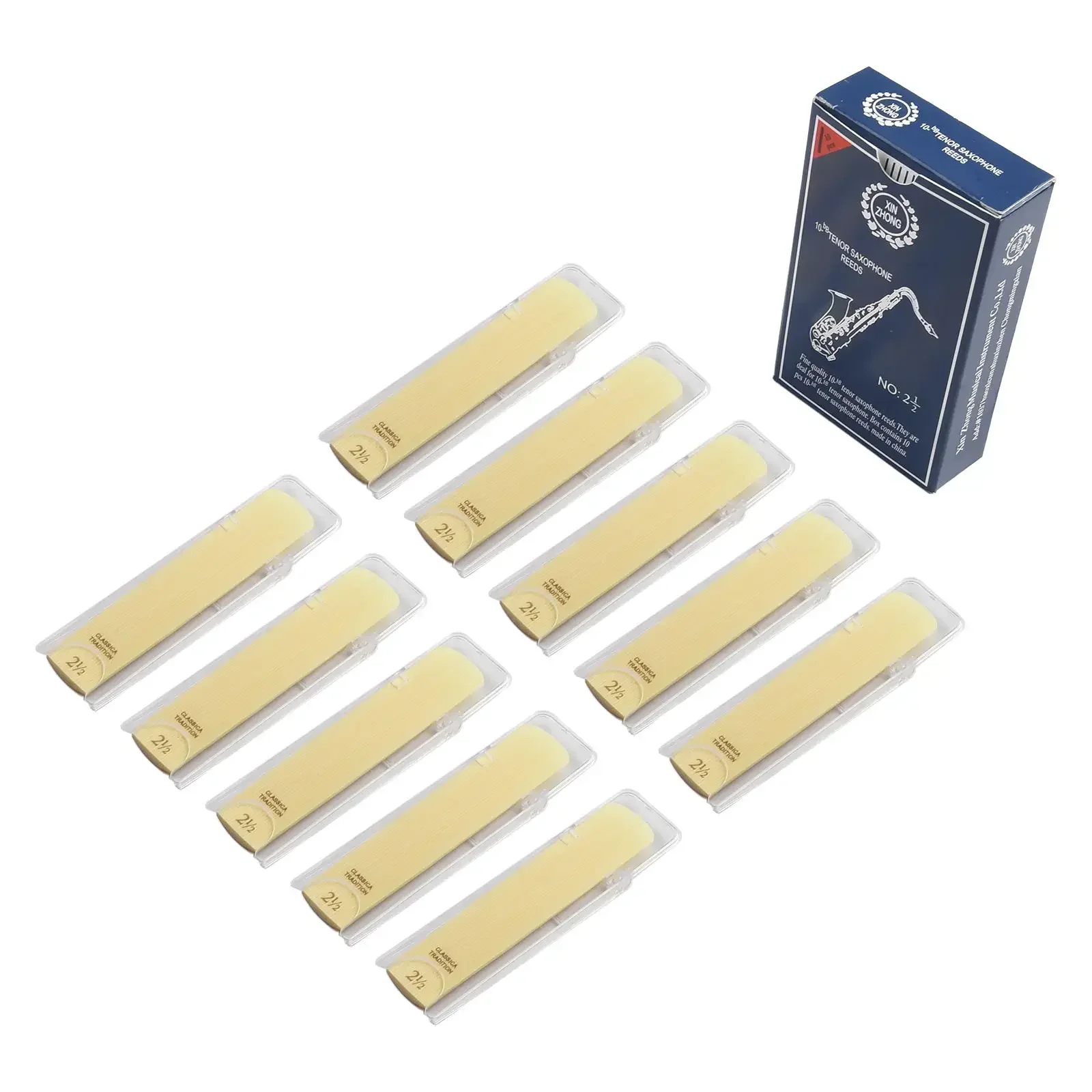 Reed Reeds Saxophone Reeds Saxophone Reed Full Resonant Tone 2.0/2.5/3.0 Excellent Pitch Stability High-strength