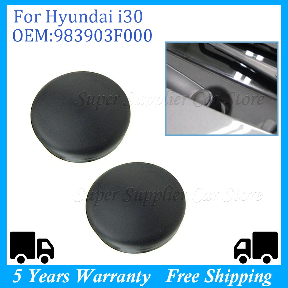 983903F000 Car Front Windshield Wiper Washer Arm Nut Cover Cap For Hyundai Accent Avante Elantra Santa Fe Sonata Verna i20 i30