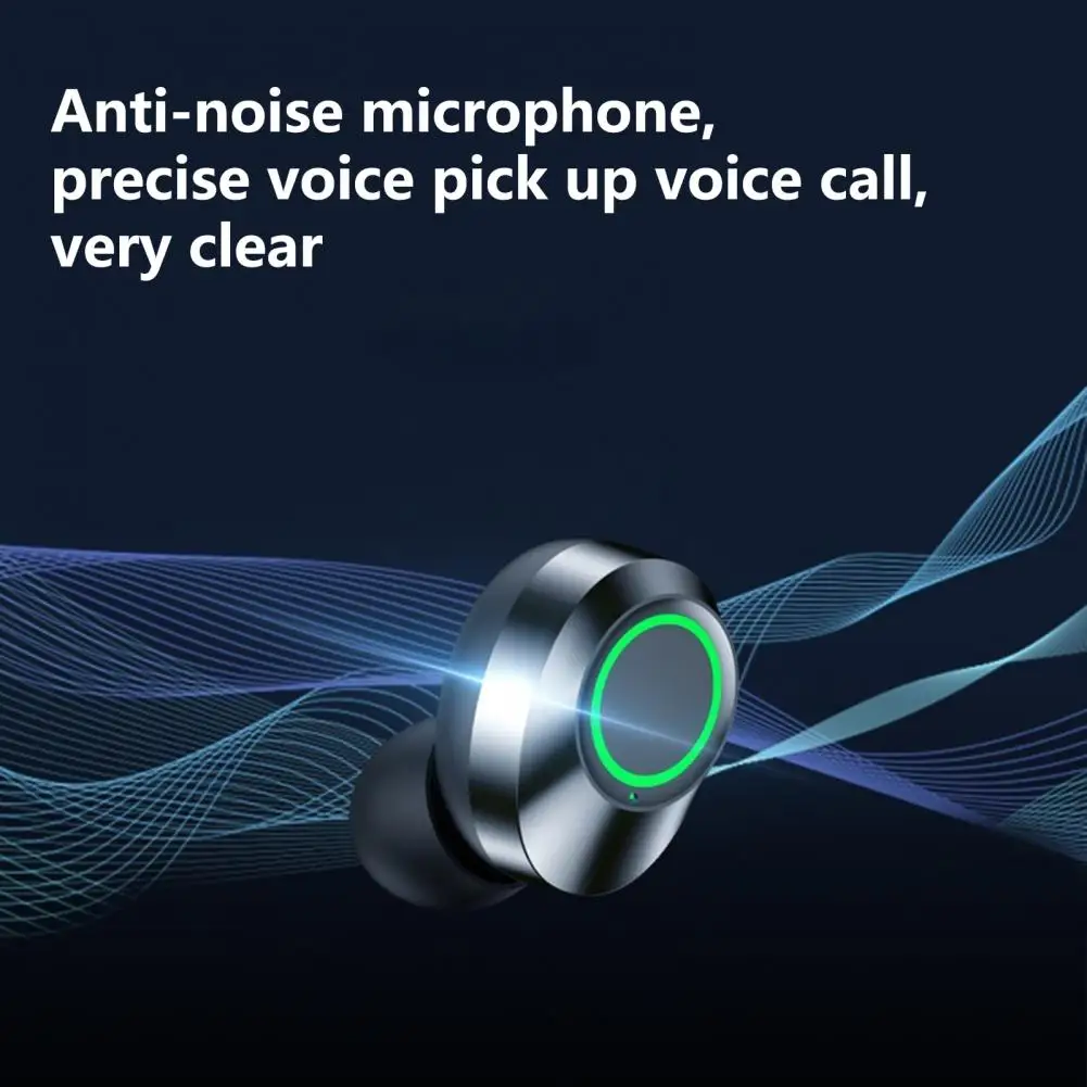 LED電源デジタルディスプレイイヤホン、人間工学に基づいたデザイン、優れた耐久性、Bluetooth互換ヘッドセット、通話、yd03