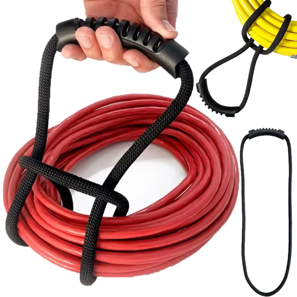 Handheld Cable Ties, High-voltage Water Pipe Cable Storage Handle Ropes, Construction Site Wire Handling and Bundling Tools