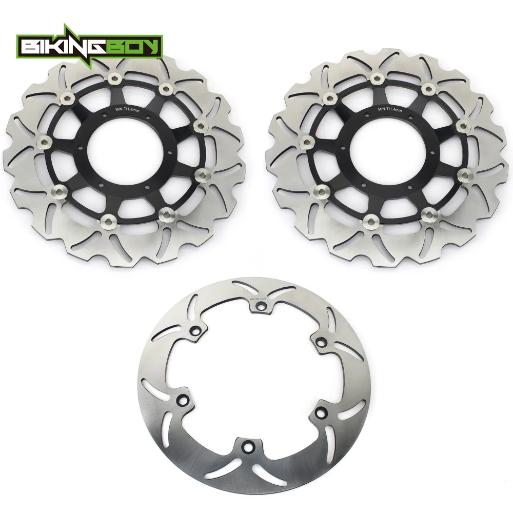 Передние и задние тормозные диски BIKINGBOY для VTX 1800 F N 05-11 VTX 1800 T 07 08 09 10 11 VTX 1800 C R S 02 03 04 05 06 07, диски, роторы