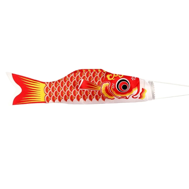 Windsocks ธงญี่ปุ่นปลา Koinobori ปลาคาร์พแขวน Streamers ตกแต่งสวนลม