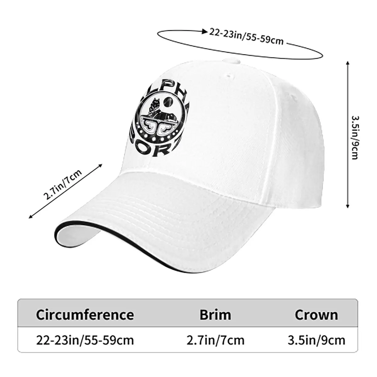 Pure Color Dad Hats ALPHA BORZ Men's Hat Sun Visor Baseball Caps CHECHNYA Chechen Peaked Cap