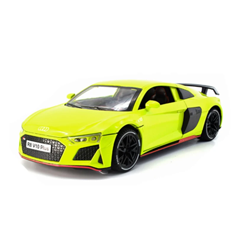 1:24 Diecast R8 Coupe Car Model Metal Racing Toy