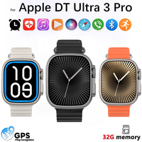 Original New for DT Ultra 3 Memory 32GB Smart Watch Compass Google Map GPS Tracker Men Women BT Call IP68 Waterproof smart watch