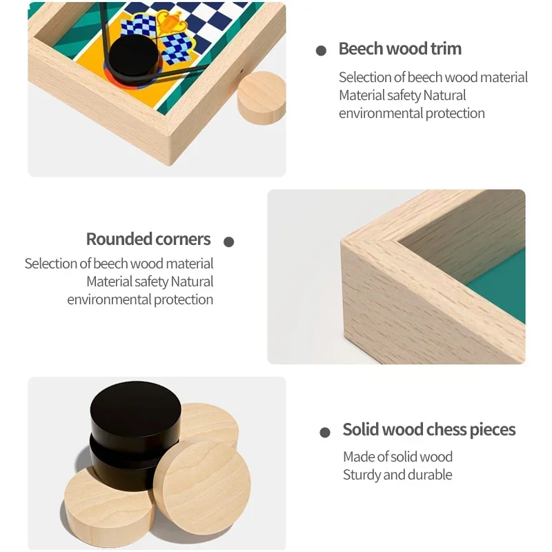 كذاب مجلس لعبة خشبية المنجنيق الشطرنج الوالدين والطفل لعبة الطاولة التفاعلية سريعة حبال عفريت الألعاب للتخييم هدايا الأطفال