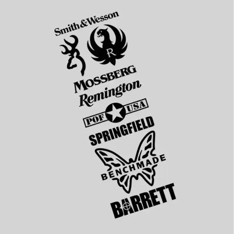 Outdoor Military Tactical Reflective Decals Motorcycle Car Body Waterproof Stickers for Motorbike Trunk Bumper Windshield