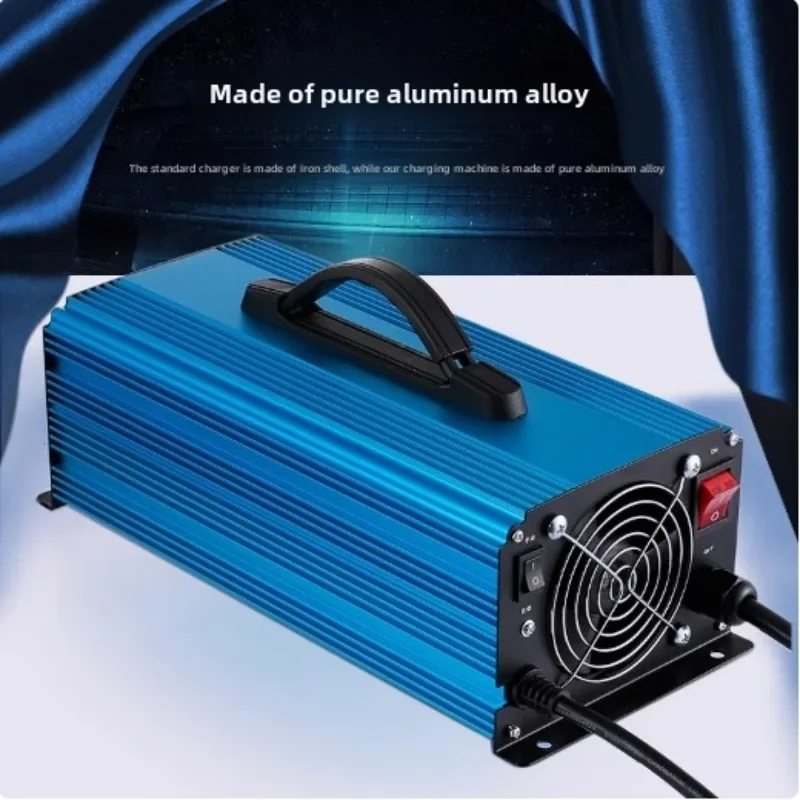 Lithium battery charger 72v486025A electric vehicle adjustable fast ternary lithium smart