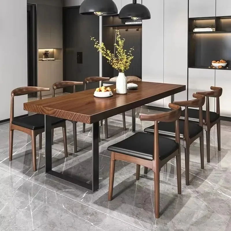 Accent Work Dining Tables Italian Party Event Wood Restaurant Dining Tables Modern Nordic Juegos De Comedor Ornaments Home Decor
