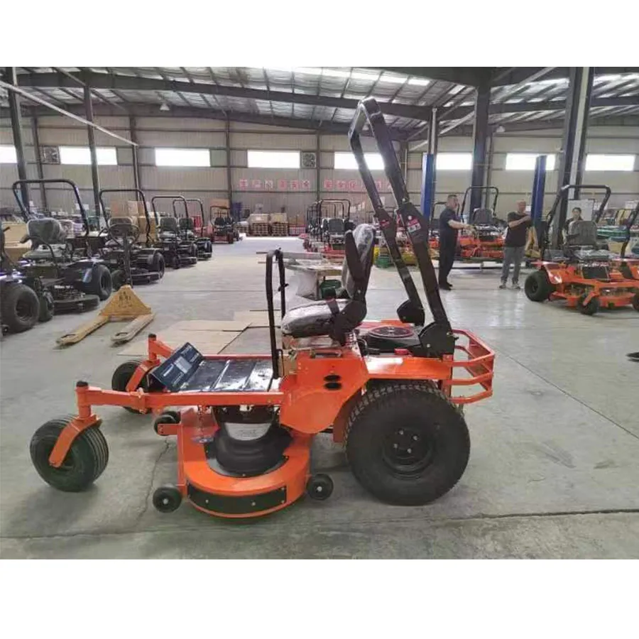 62 Zoll Grasschneider Feld Rasenmäher Zero Turn Rasenmäher mit Gasmotor