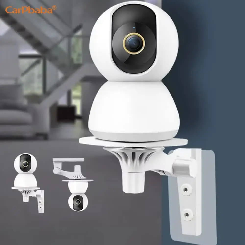 

Universal No Punching Camera Shelf Wall Mount Webcam Monitor Stand Bracket Adjustable Security Camera Support Holder Rack