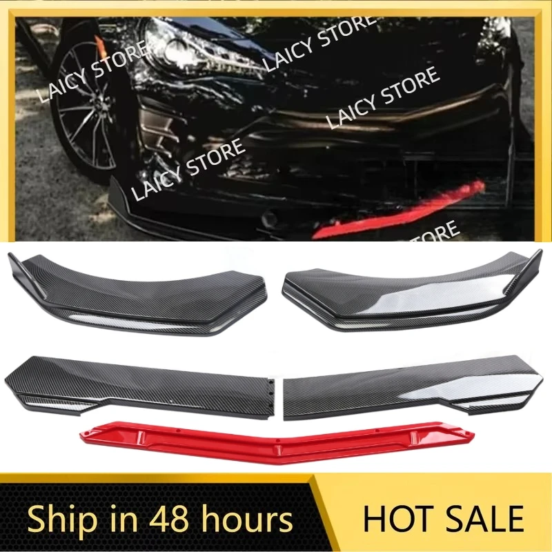 LAICY Car Front Bumper For T0yota 86 GT TRD GR86 SUV Chin Lip Spoilers Body Kits Splitter Skirt Diffuser Protection Guard