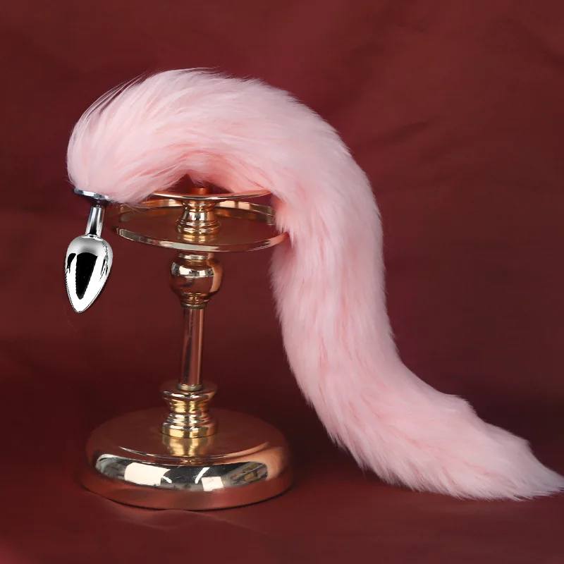 Cosplay Sex Toys for Woman Fox Mask Tail Anal Plug Metal Anus Butt Plug Mask Party Sexy Adult Mask Game BDSM Gumgum Adult Game