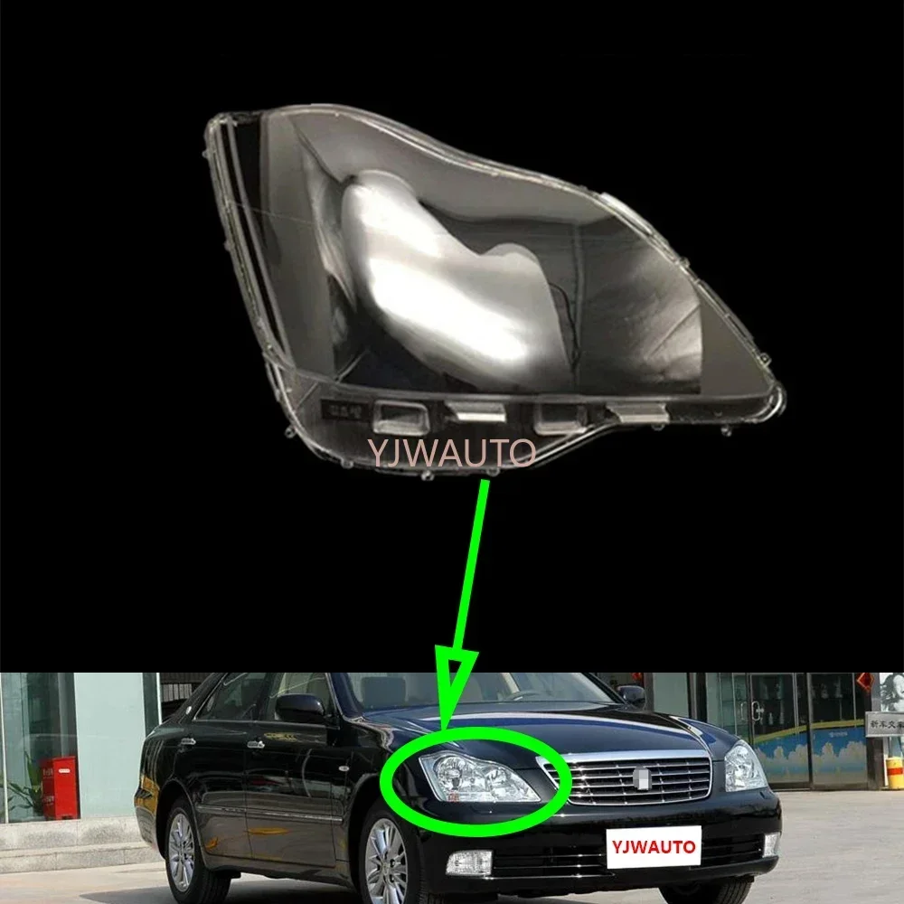 

Для Toyota Crown 2005 2006 2007 2008 2009, крышка фары, автомобильная фара, линза, стекло, замена переднего абажура, авто корпус