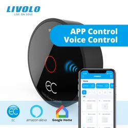 LIVOLO EC Smart Gateway,Wired/Wireless Smart Hub,APP/Google Home /Alexa/Alice Connection Bridge,Movable Width Range