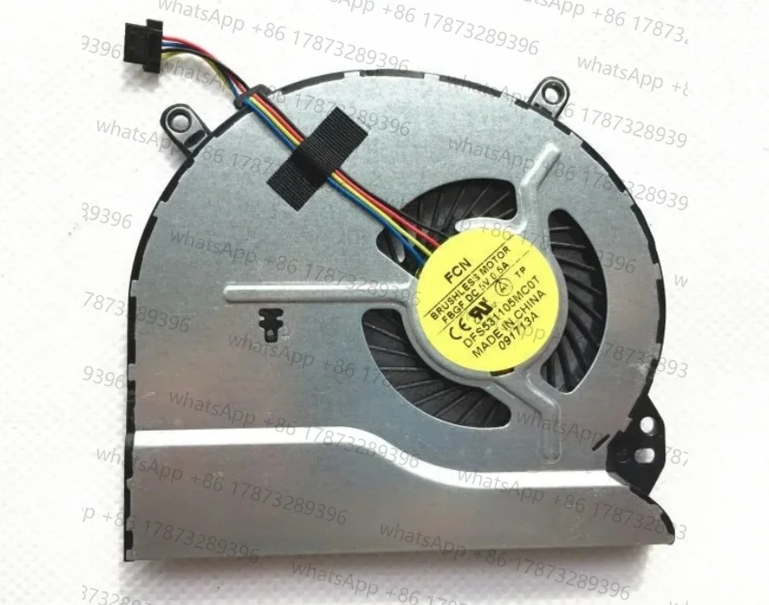 New Laptop CPU Cooling Fan For HP Pavilion Sleekbook 14 15 Series P/N 702746-001 697914-001 BSB0705HC-CC1S
