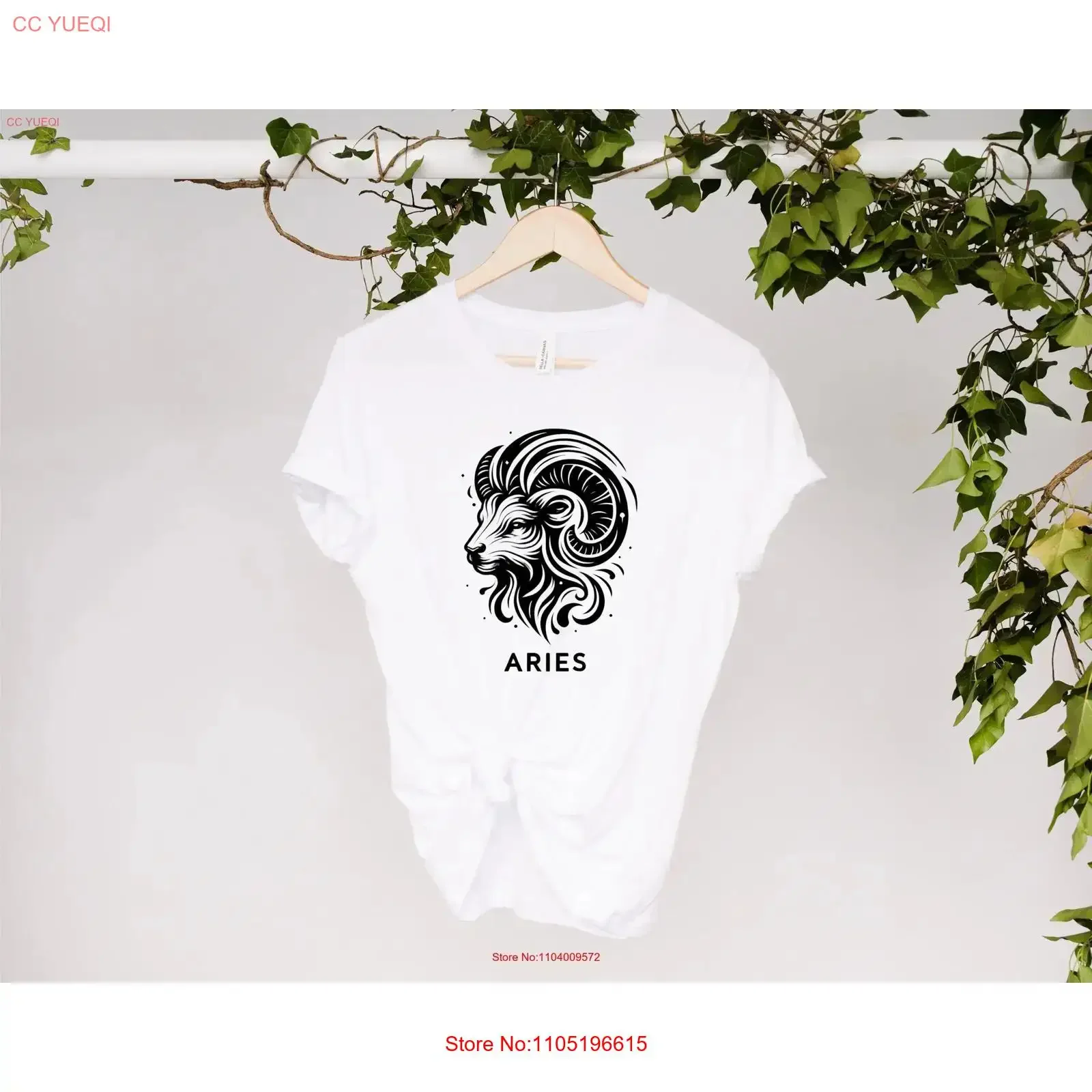 Aries T Shirt Horoscope Zodiac Sign Astrological Astrology vintage Washed streetwear Slightly Soft fashion Casual Versatile