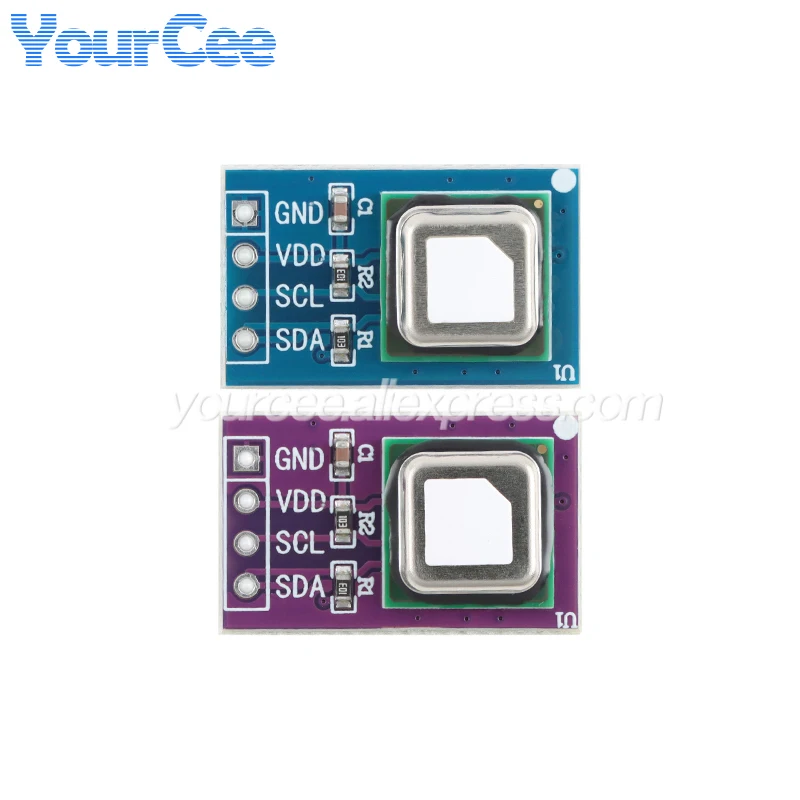 10 قطعة/1 قطعة SCD40 SCD41 مستشعر هواء الغاز كشف ثاني أكسيد الكربون ثاني أكسيد الكربون درجة الحرارة والرطوبة وحدة اثنين في واحد I2C II2 الاتصالات