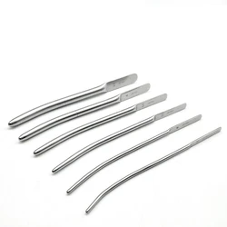 Stainless steel cervical dilator 3.5-13 round tip cervical dilator bar dilation bar