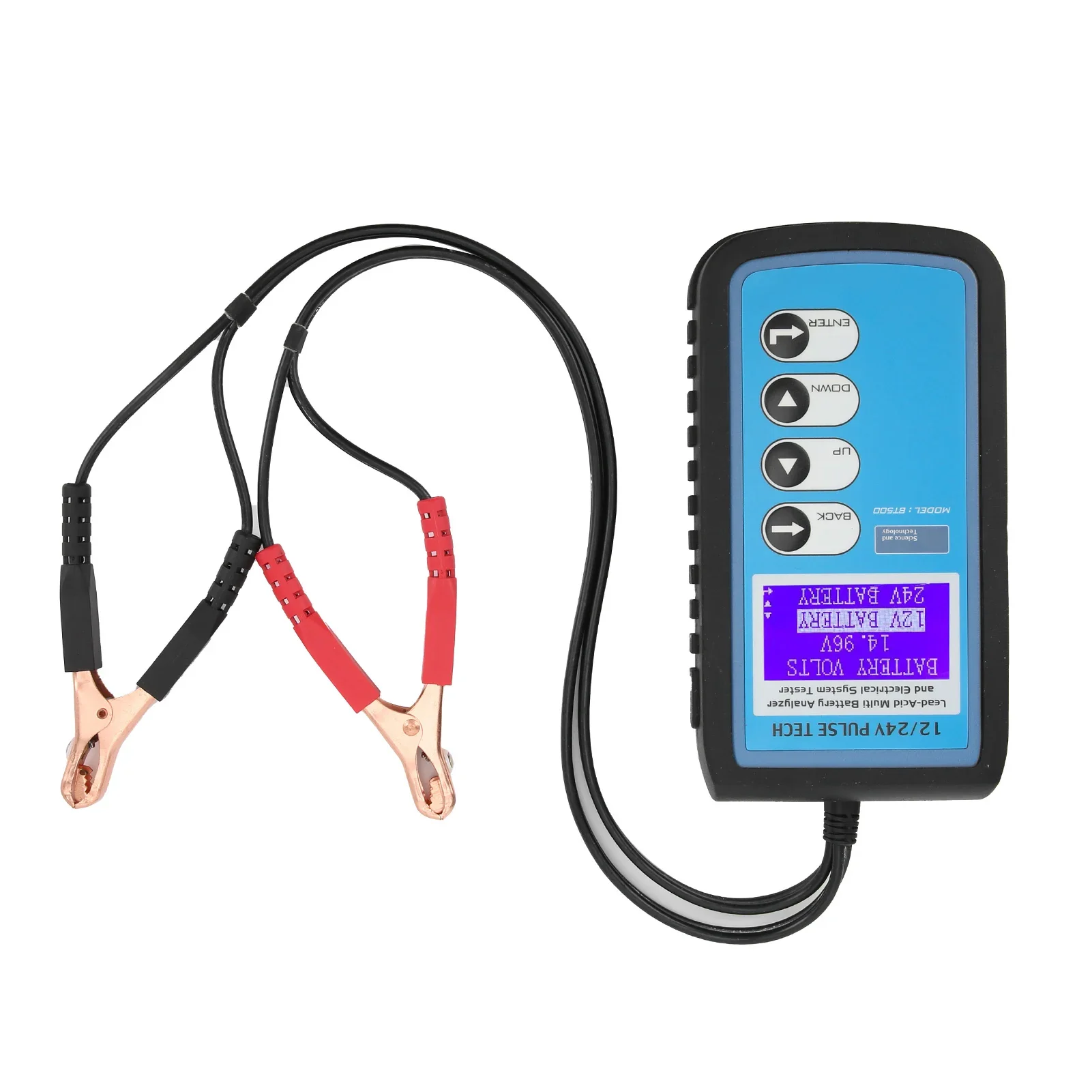 

Тестер батареи 12 В/24 В BT500 Анализатор системы пропускания и зарядки