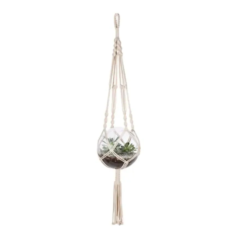 Indoor Balcony Green Plant Flower Pot Hanging Rack105cmHanging Plant Pot Stand for Home