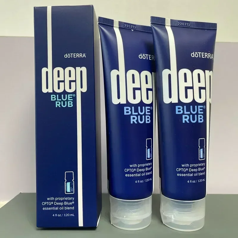 New arrival 2pcs/set hot sell creme deep blue rub doterra with proprietary cptg deep blue essential oil blend 120ml dropship