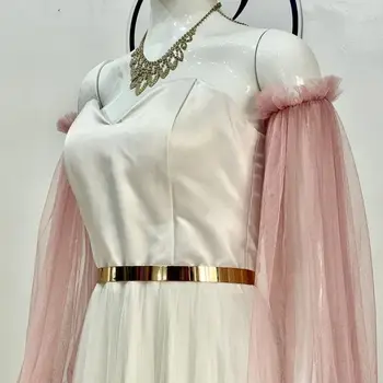 新娘長袖可拆式女婚紗禮服派對禮服及配件,多種顏色可選 8 最佳銷售 正式禮服的可拆式袖子 - №5