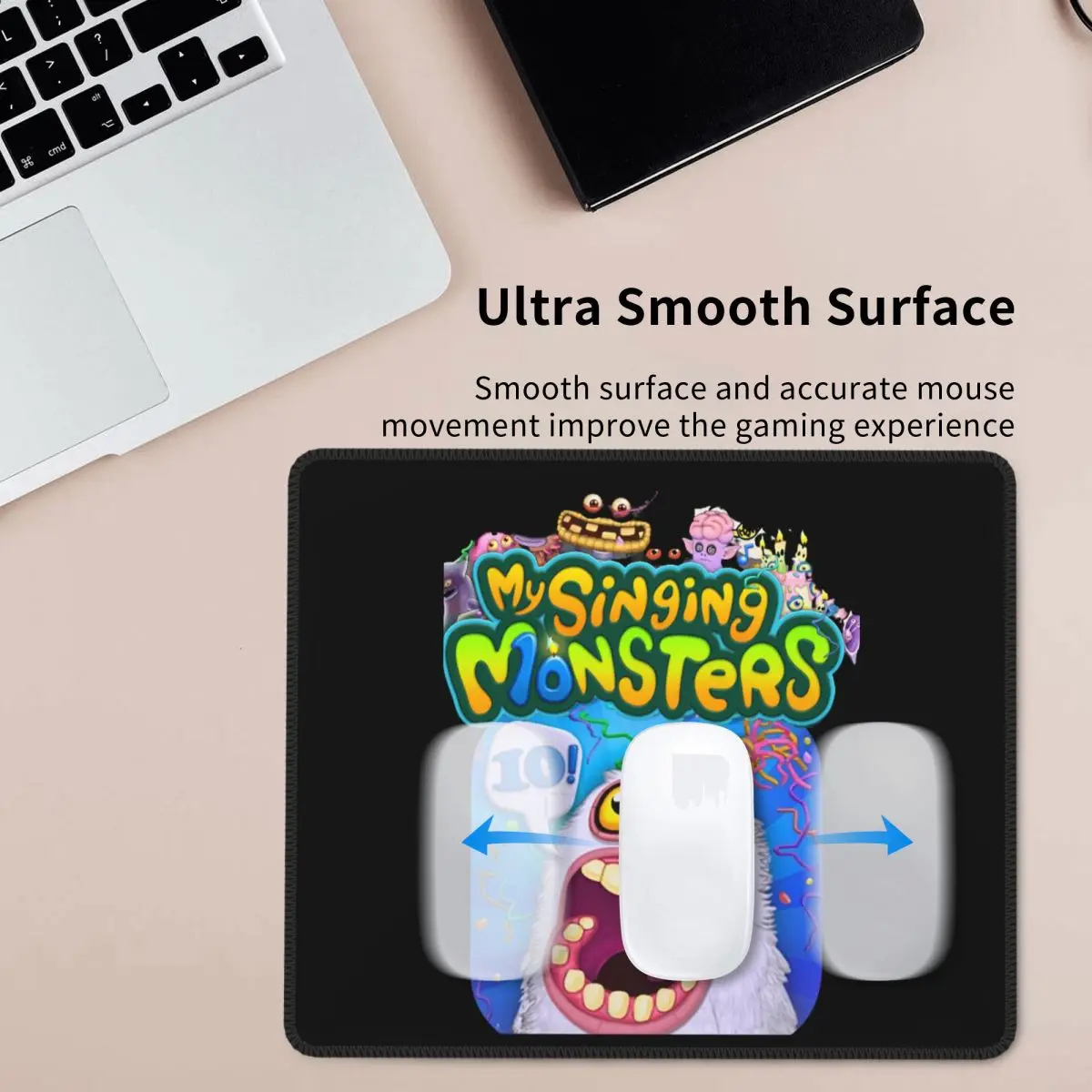 

Wubbox My Singing Monsters Mouse Pad Computer Keyboard Mouse Mat Gamer Laptop Desk Mat Office Accessories Table Mats