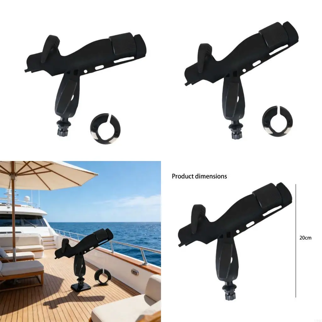 Mini Fishing Rod Support Featuring Adjustable Clamp System And Soft Grip For Simple Handling New