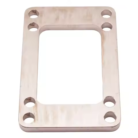 Undivided to T4 Undivided Turbo Inlet Flange Adapter T3/T4 , 9mm holes