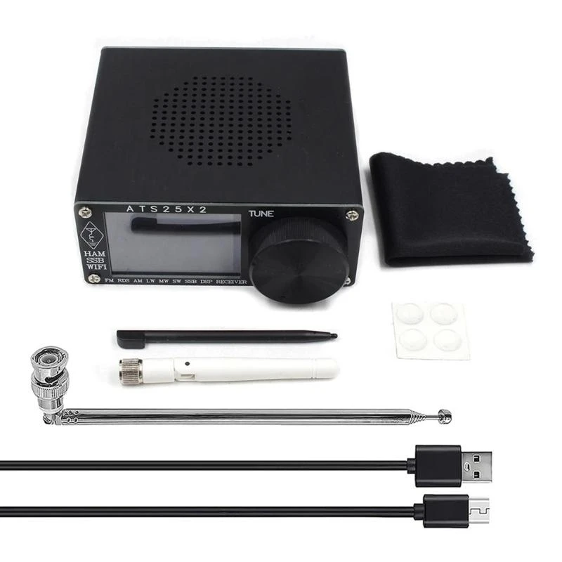 

ATS25X2 Si4732 Aluminum Alloy Full Band Radio Receiver for Enhanced Experience