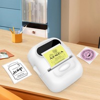 Mini Label Printer Marklife P50 Portable Thermal Printer Self Adheisve Sticker Machine Bluetooth Wireless Label Maker No Ink