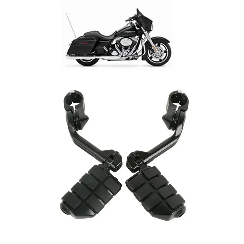 

Accesorios moto длинные угловые подножки для шоссейных подножек для Harley Road King Street Glide 32 мм 1 1/4 "1,25" защита двигателя