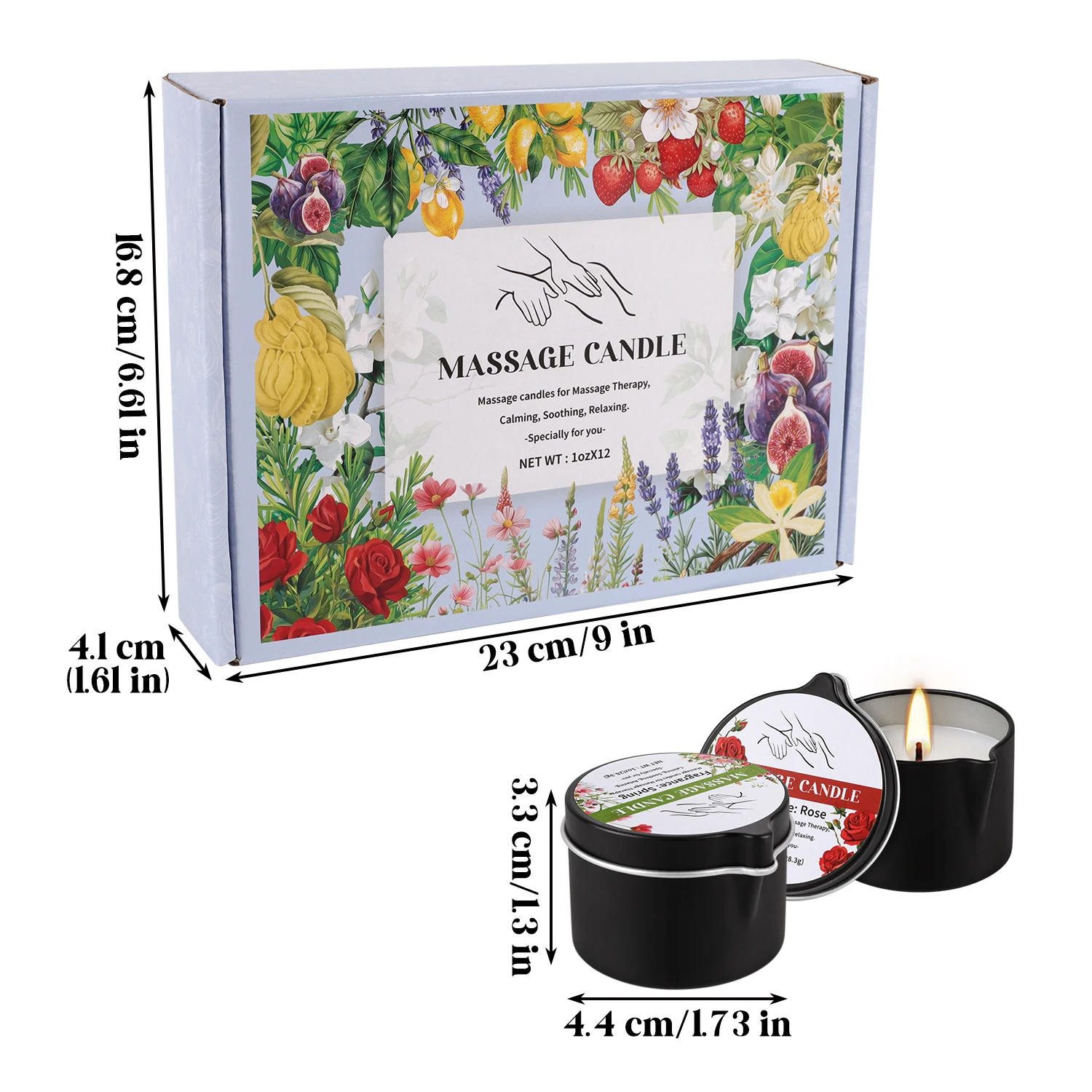 เทียนนวดน้ำมันหอมกลิ่นธรรมชาติ - Massage Candle Melting บทวิจารณ์และราคา