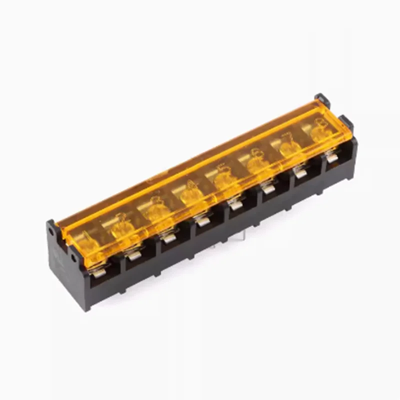 5pcs HB9500 HB-9500 Barrier Terminal Block With Cover 9.5mm 2/3/4/5/6/7/8/9/10Pin