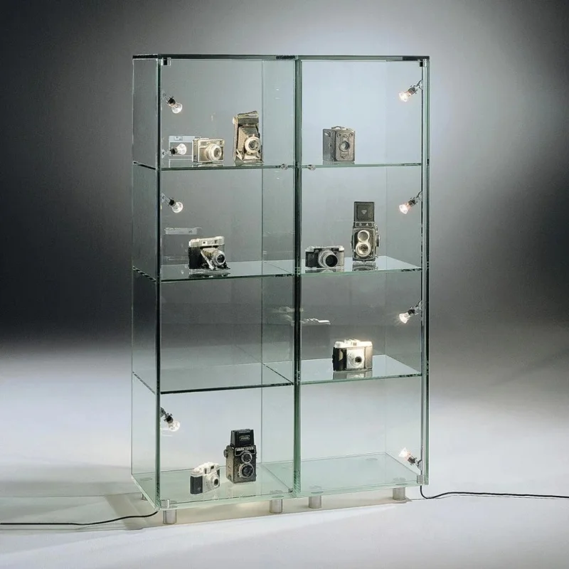 custom.Multifunctional Special Glass Display Cabinet Cosmetic Showcase Transparent Display