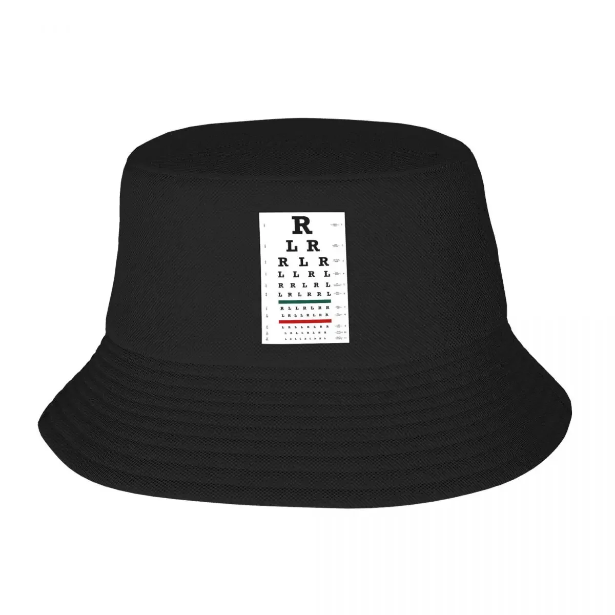 Custom Drummers Eye Chart Bucket Hat Men Women Beach Sun Summer Camping Fishing Cap