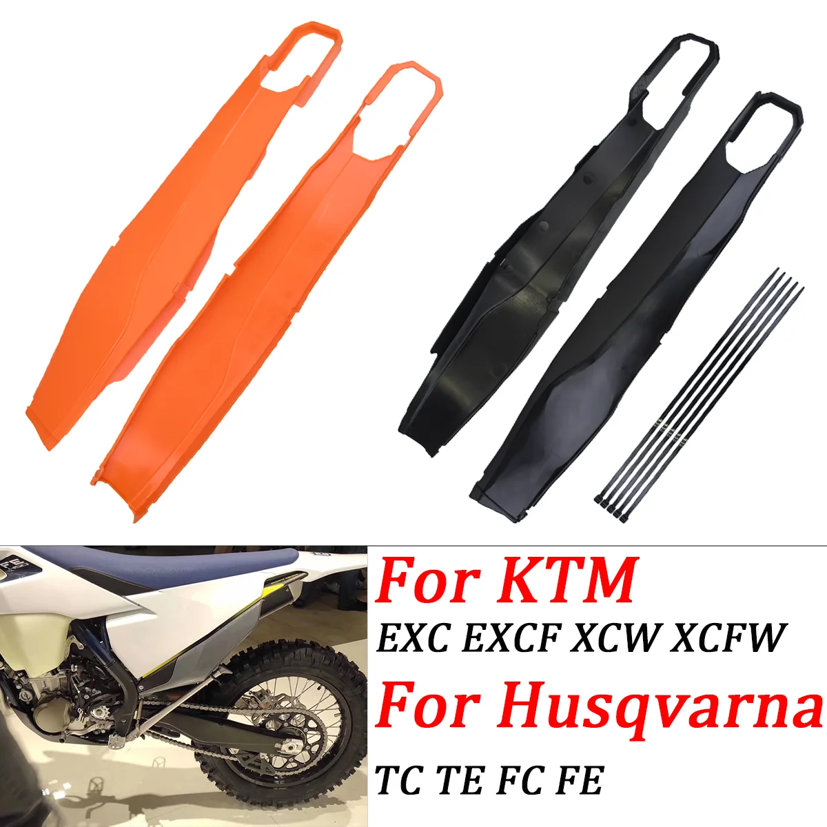

2023 Motorcycle Swingarm Swing Arm Protector Cover Guard For KTM EXC EXC-F XC-W XCF-W 150 200 250 300 350 450 500 2012-2021 2022