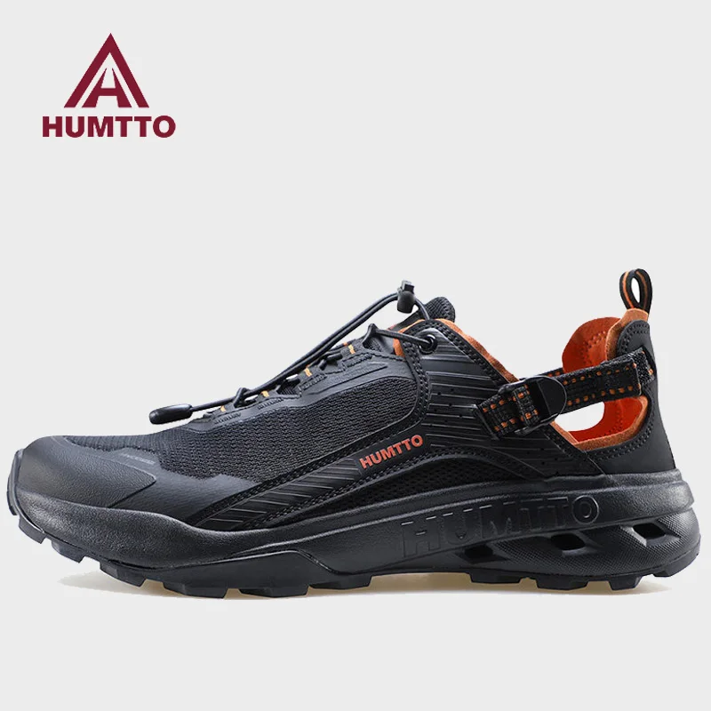 humtto Upstream Shoes men hiking shoes Breathable Mesh Quick drying Outdoor Trekking Wading sports water Aqua Shoes Sneakers
