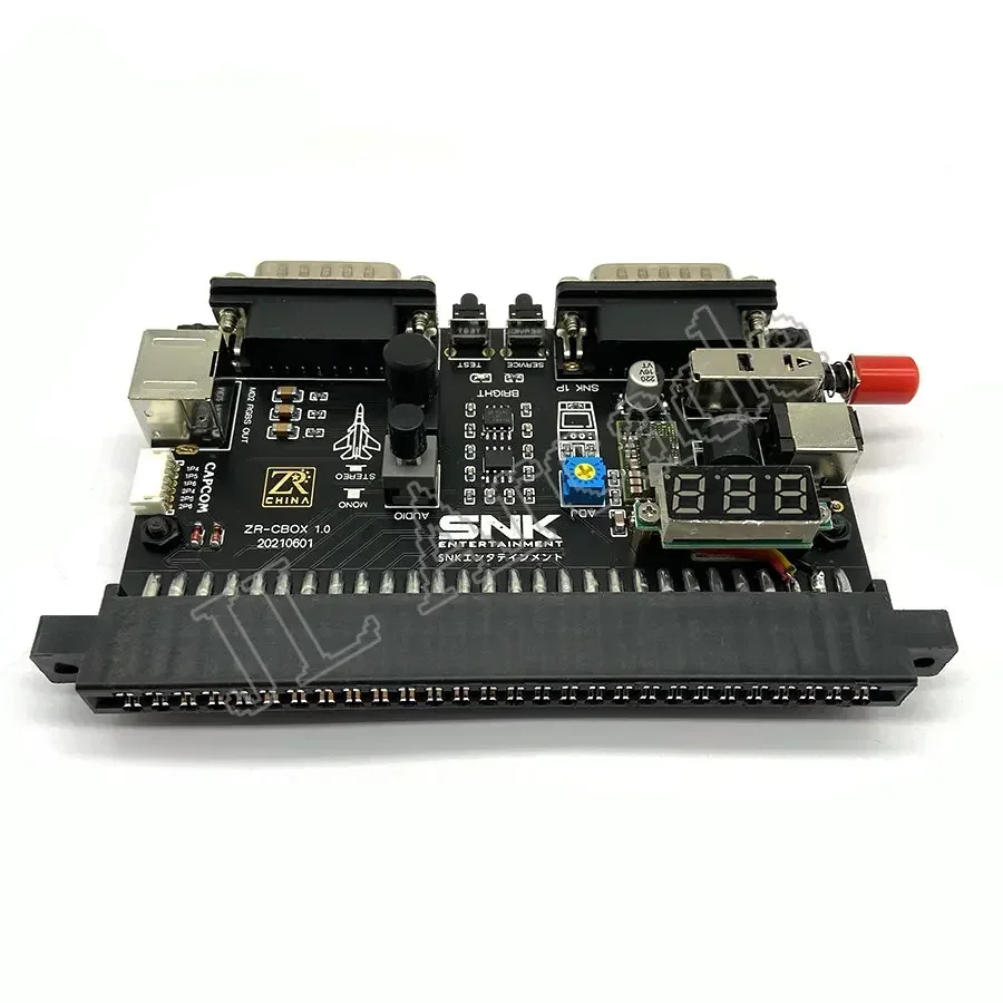 Supergun Jamma Cbox Snk Neogeo Mvs Jamma Connector Motherboard Support RGBS/SCART Output for Retro Arcade Game Base Board