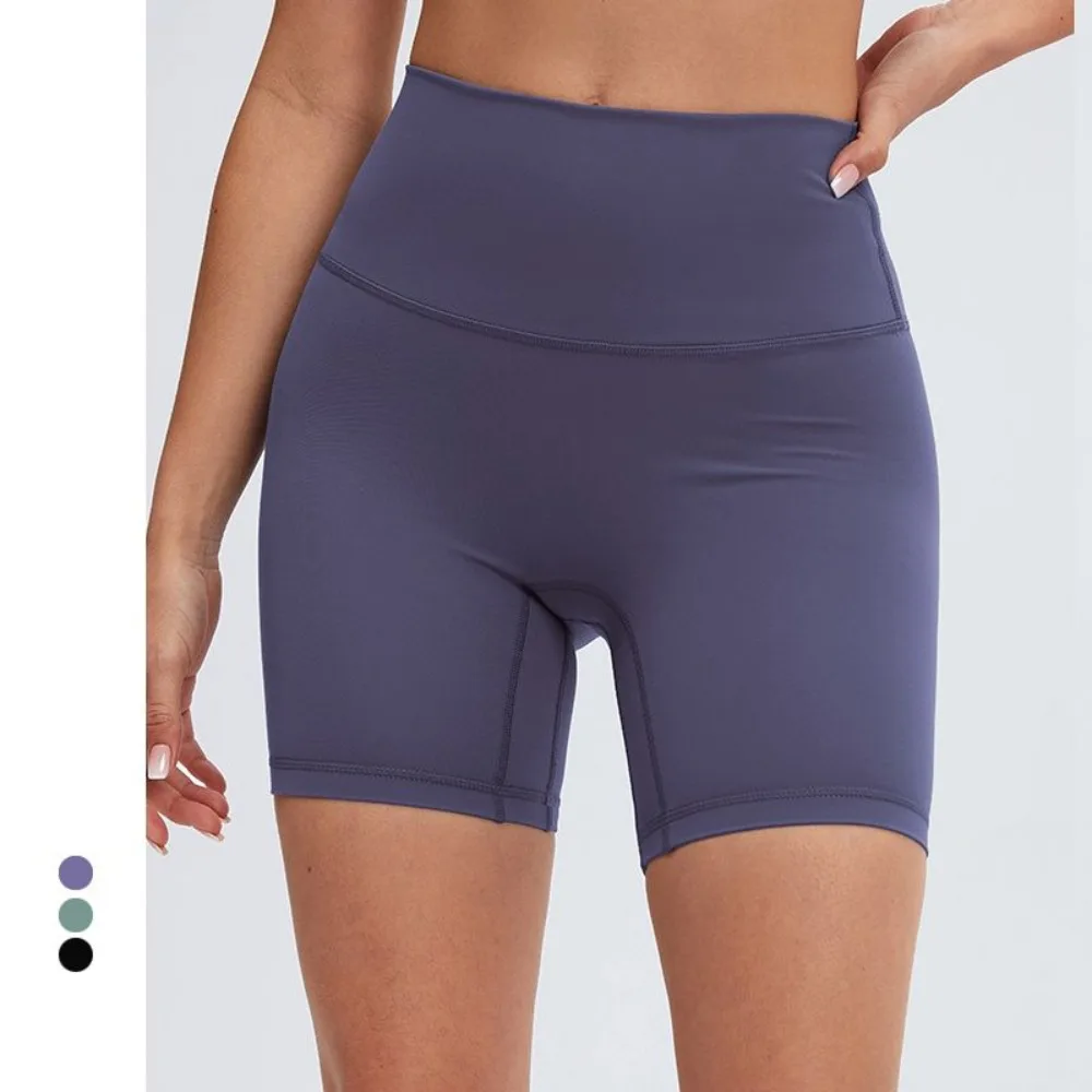 Short de yoga à haute élasticité pour femmes, entrejambe ouvert invisible, leggings de levage de hanche taille haute, pantalons de fitness de cyclisme de sport, sexe en plein air