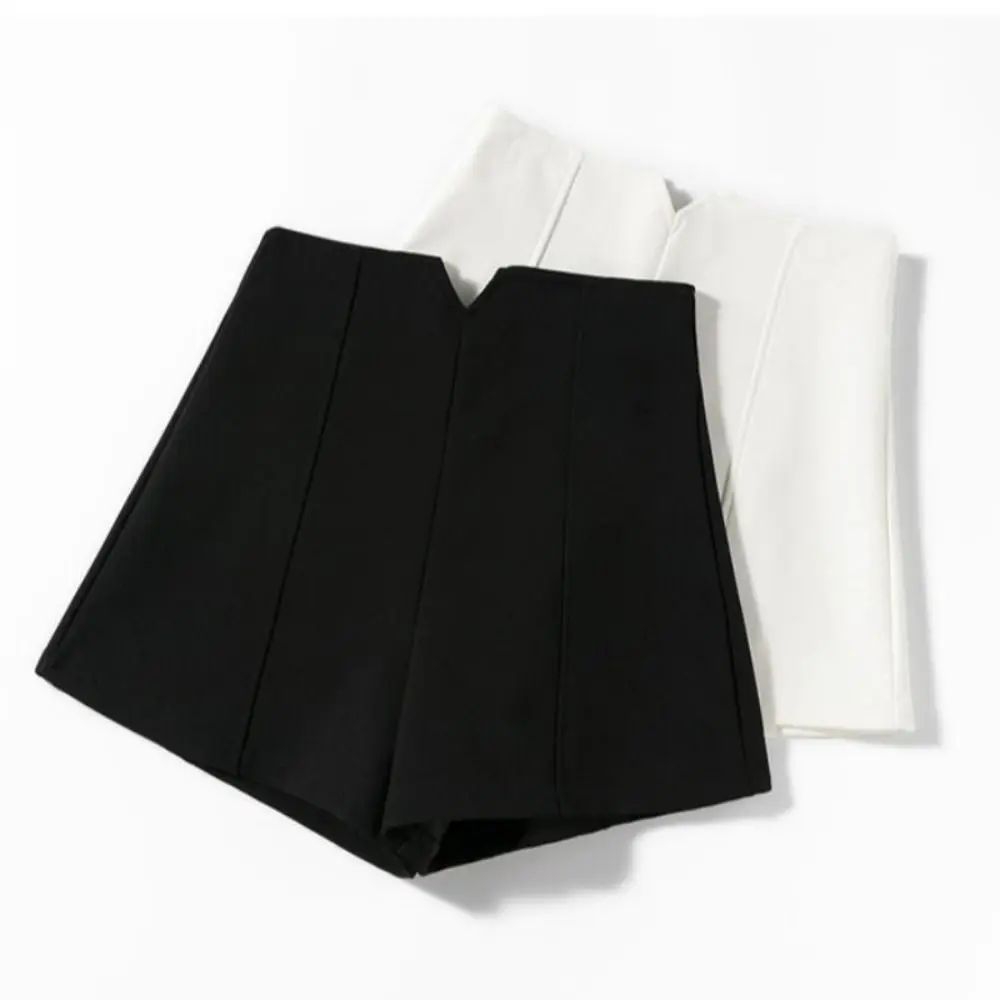 Mode Slim Fit A-lijn Shorts Y2K Chic Hoge Taille Pak Hot Shorts Broek Broek Effen Kleur Dames Zomer Korte Broek Meisjes