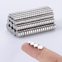 Tiny Magnets, 4 Different Size,Small Magnets, Mini Fridge Magnets,DIY Magnet, Multi-Use for Office, Crafts and Science Magnets