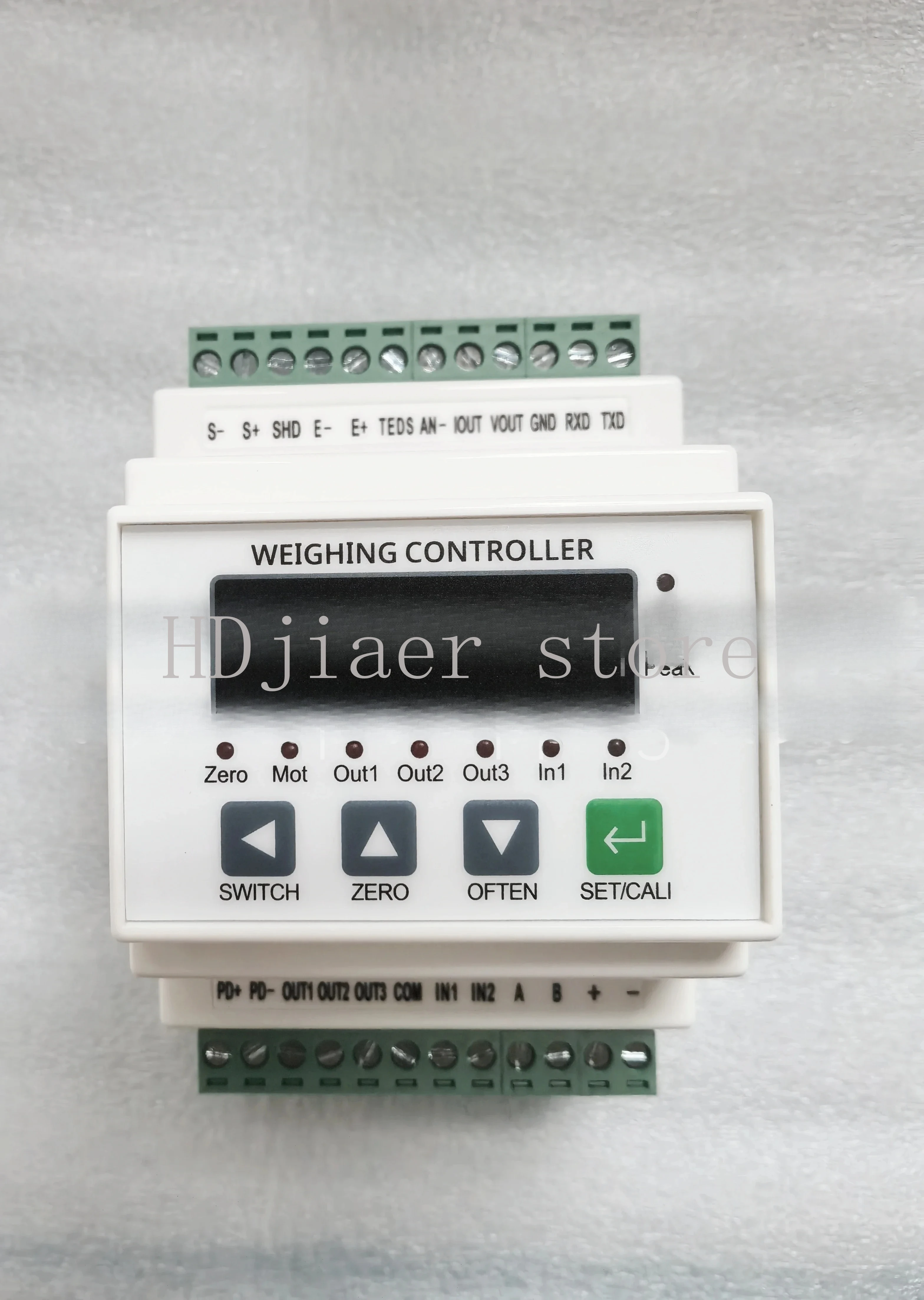

TDA-08 High Precision Rail Type Weight Transmitter Instrument Weighing Signal Amplifier Weighing Module