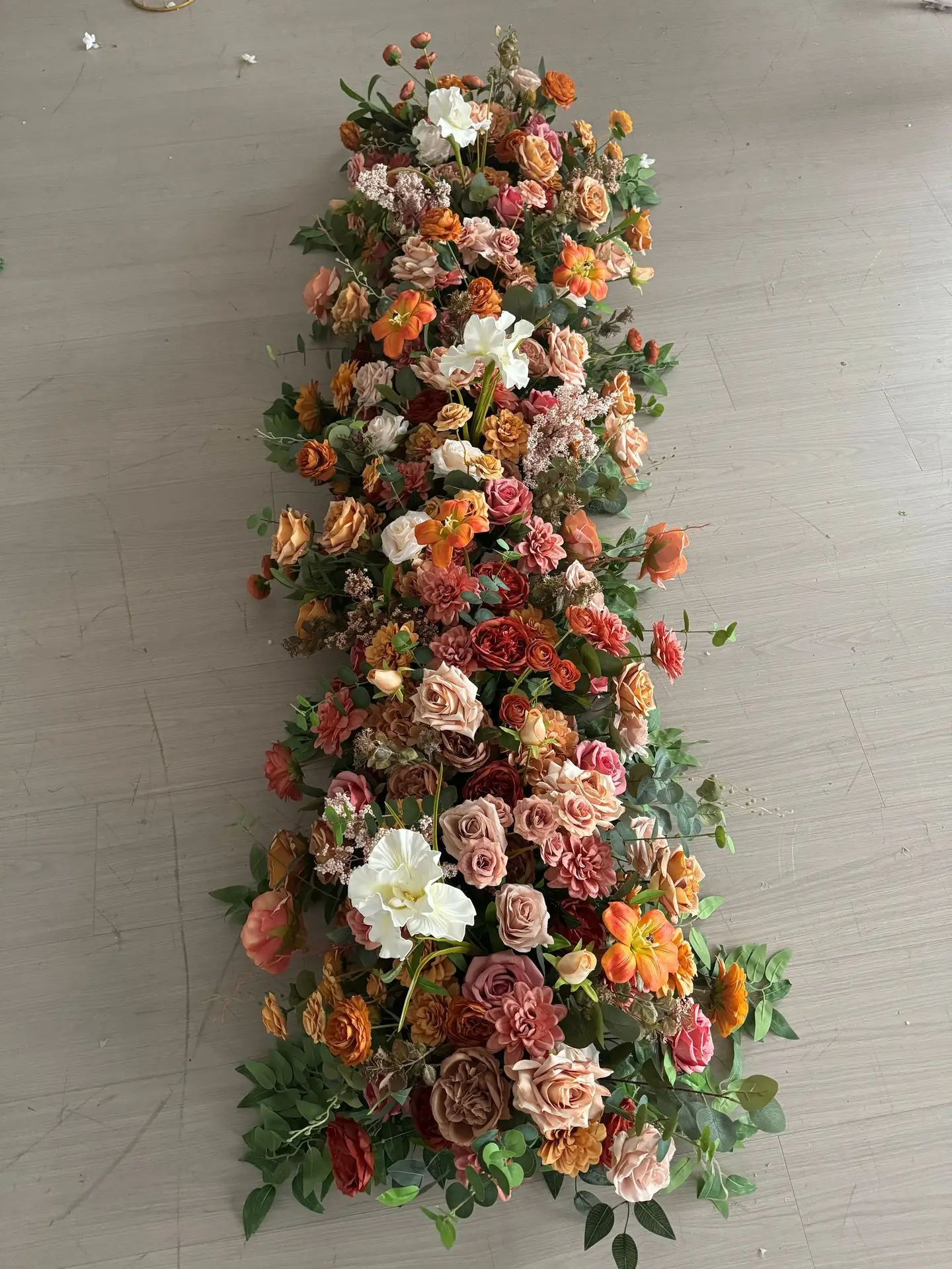 Künstliche Rosenblütenkugel Hochzeitsbogen Hintergrunddekoration Kunstseiden-Blumenkugel Fotobox Schaufenster-Display Event-Tischdekoration – Detail 3