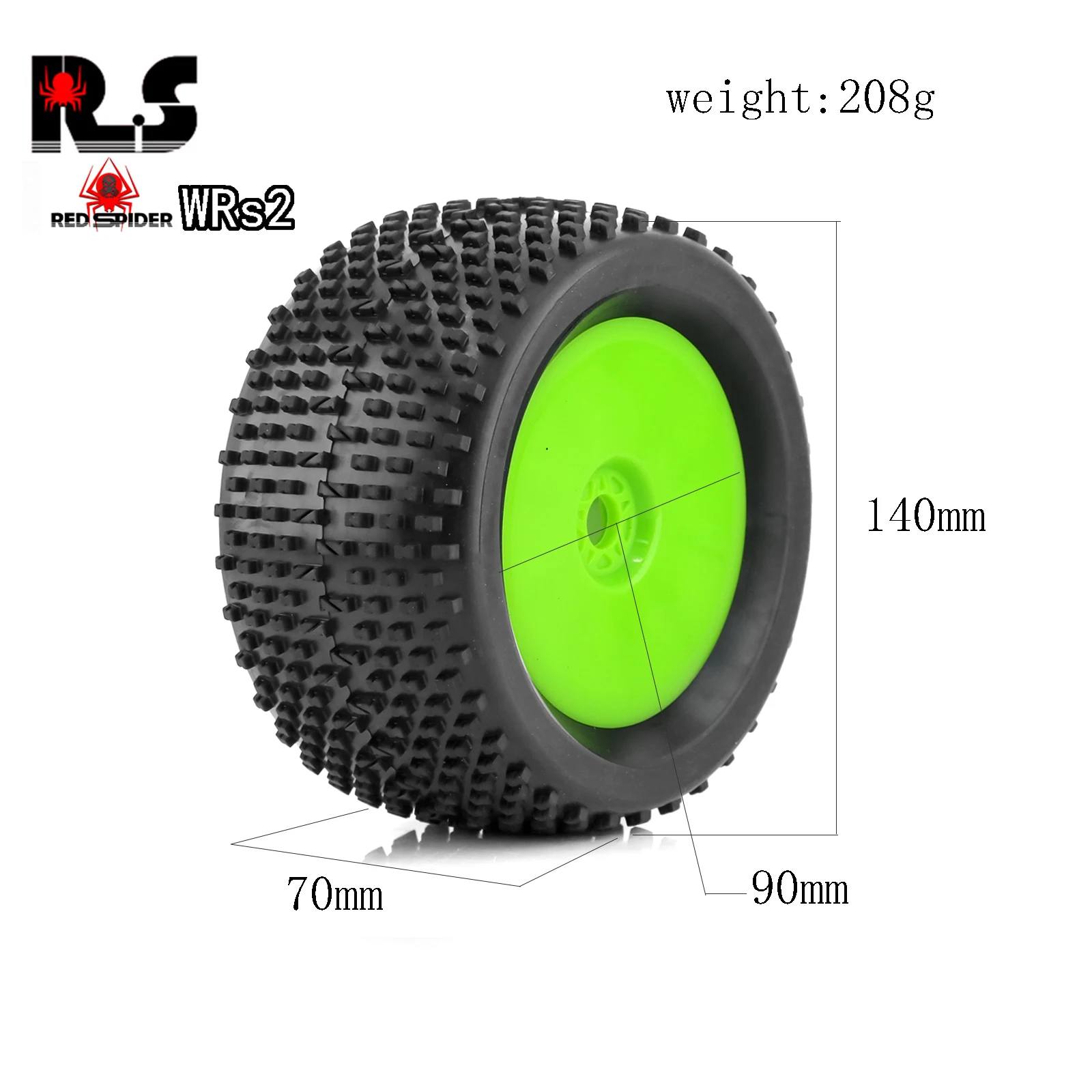 1/8 RC على الطرق الوعرة سباق شاحنة الإطارات والعجلات 17 مللي متر عرافة OD 140 مللي متر ل 1:8 شاحنة كبيرة سيارة Arrma Typhon 6S Talion 4WD HPI HSP