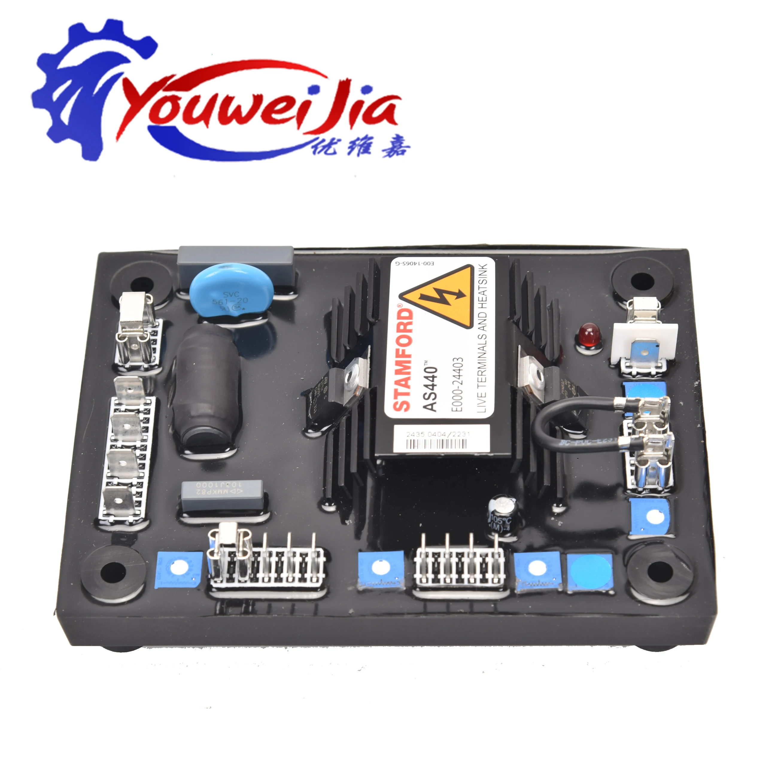 

Original As440 Stamford Avr Automatic Voltage Regulator Stabilizer For Brushless Generator Genset Parts