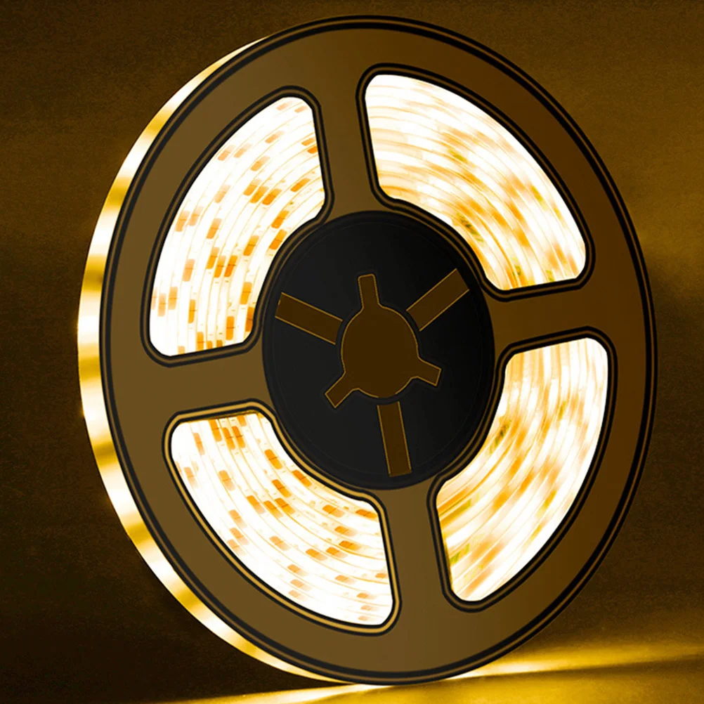 

5-Meter Waterproof Led Strip Light Touch Control Dimming Flexible For Home Background Rope Lighting