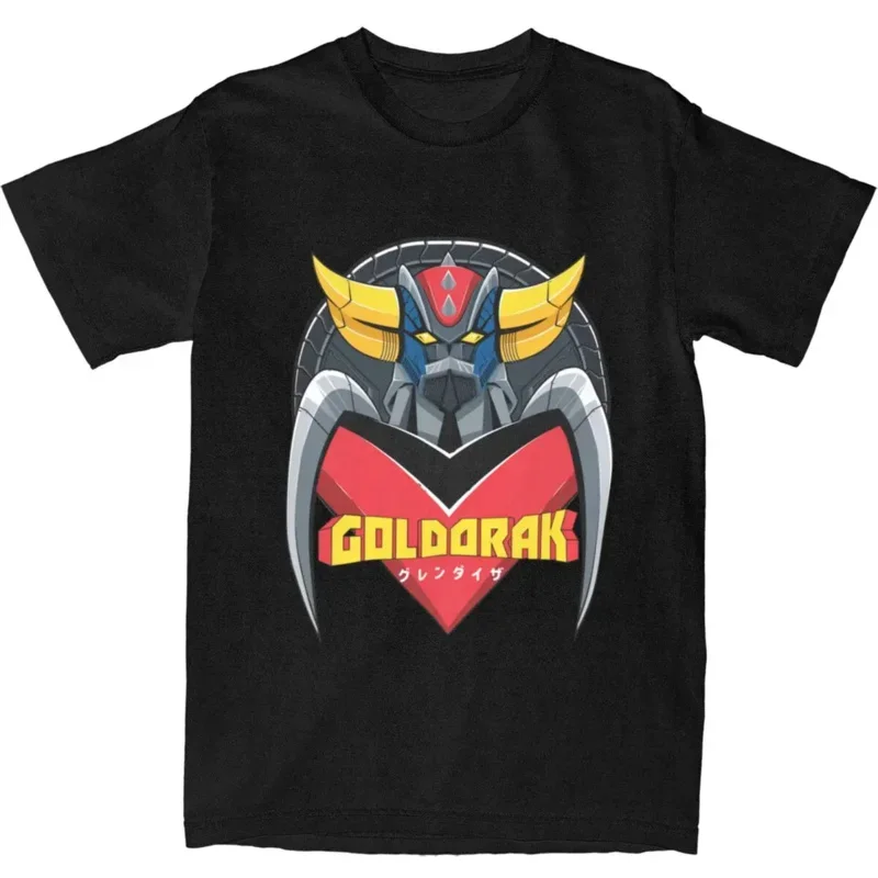 Grendizer UFO robot for men women T shirts Goldorak apparel casual tee shirt T-shirts all seasons clothing