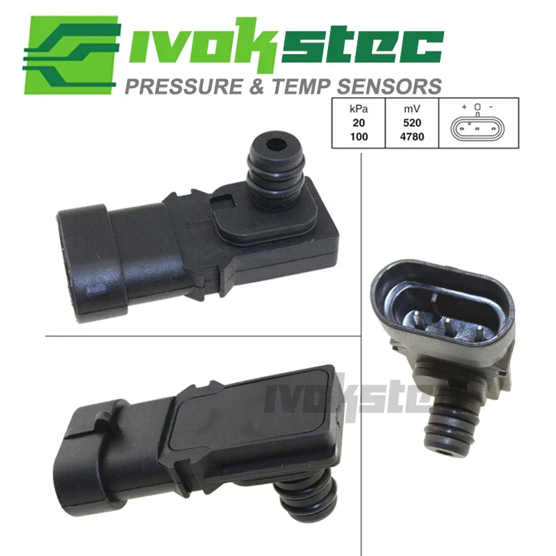 Boost Pressure MAP Sensor For Renault Clio Espace Kangoo Megane Scenic Laguna Logan Thalia 8200121800 8200105165 7700101762